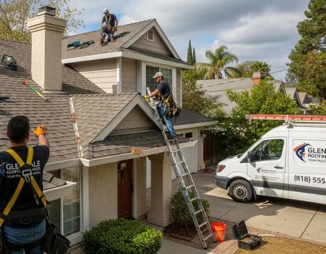 roof maintenance glendale ca